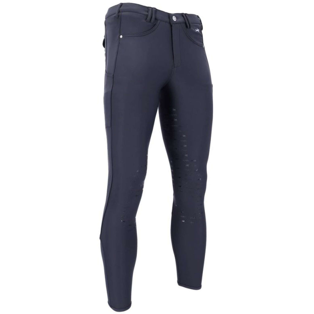 Schockemöhle Pantalon d'Équitation SPLeo Full Grip Gents Bleu Foncé