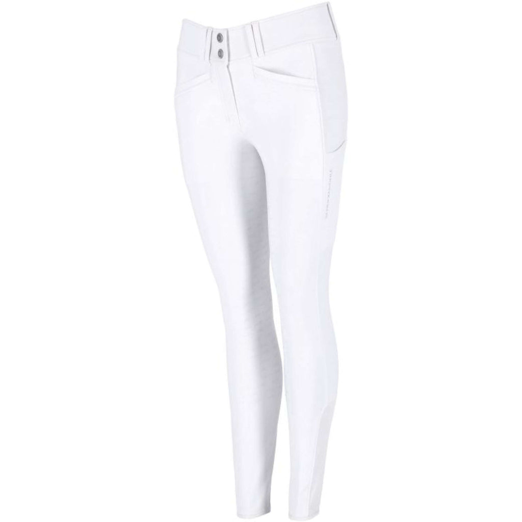 Schockemöhle Pantalon d'Équitation SPCarola Full Grip Optical White