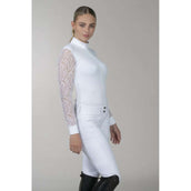 Schockemöhle T-shirt de Concours SPAlicia Lange mouwen Optical White