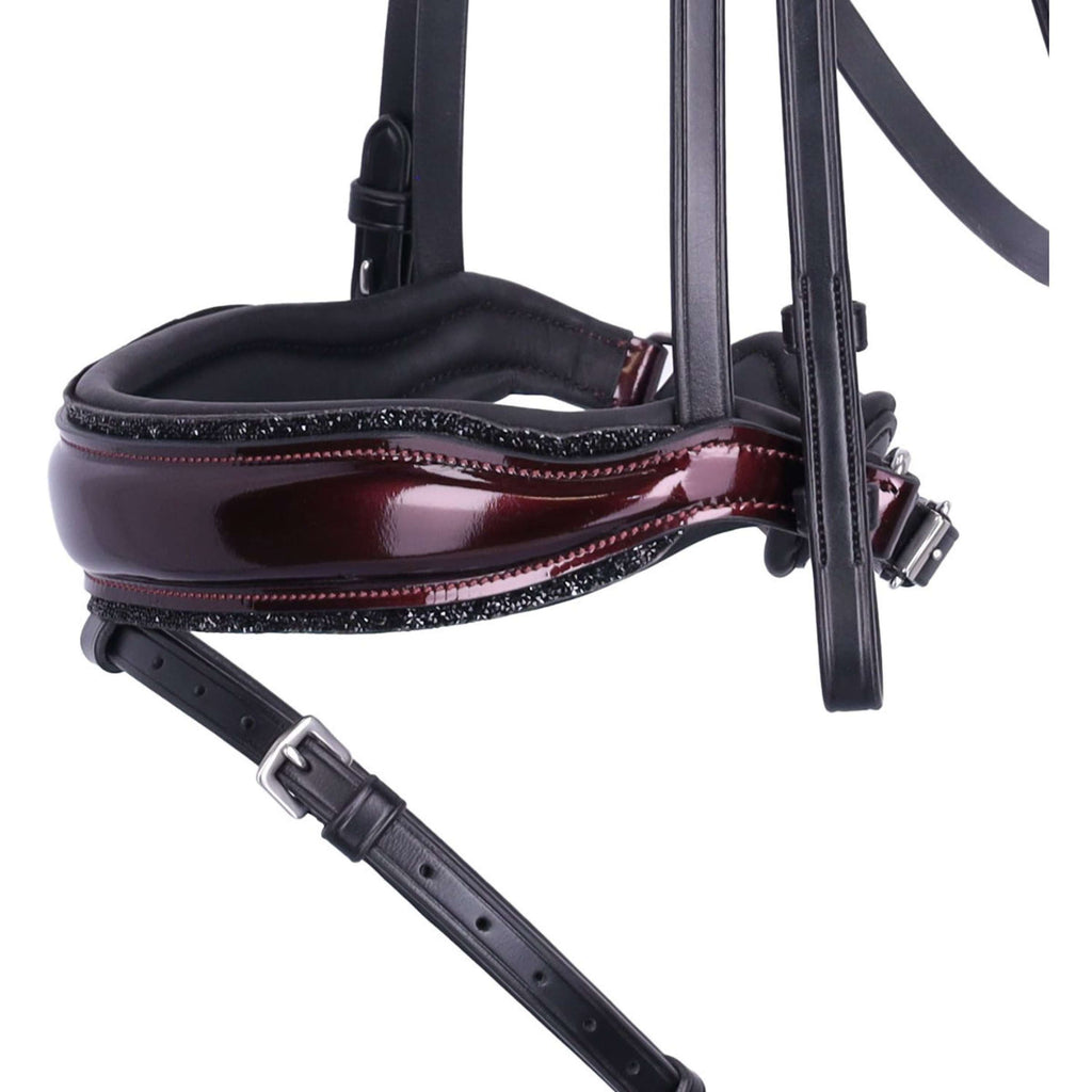 Schockemöhle Bride SPLuxury Dressage Noir/Vin/Argent