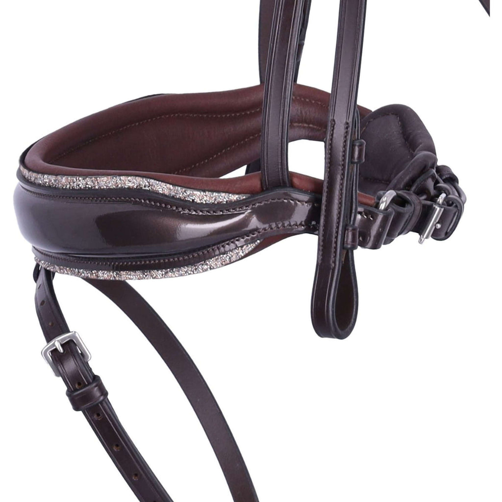 Schockemöhle Bride SPLuxury Dressage Espresso/Toffee/Argent