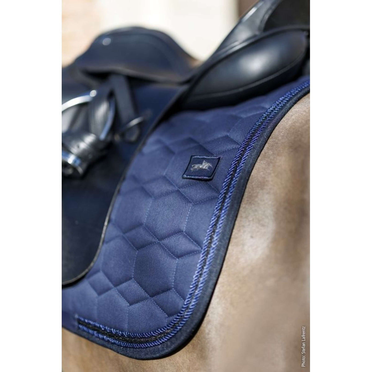Schockemöhle Tapis de Selle High Density Dressage Foncé Marine