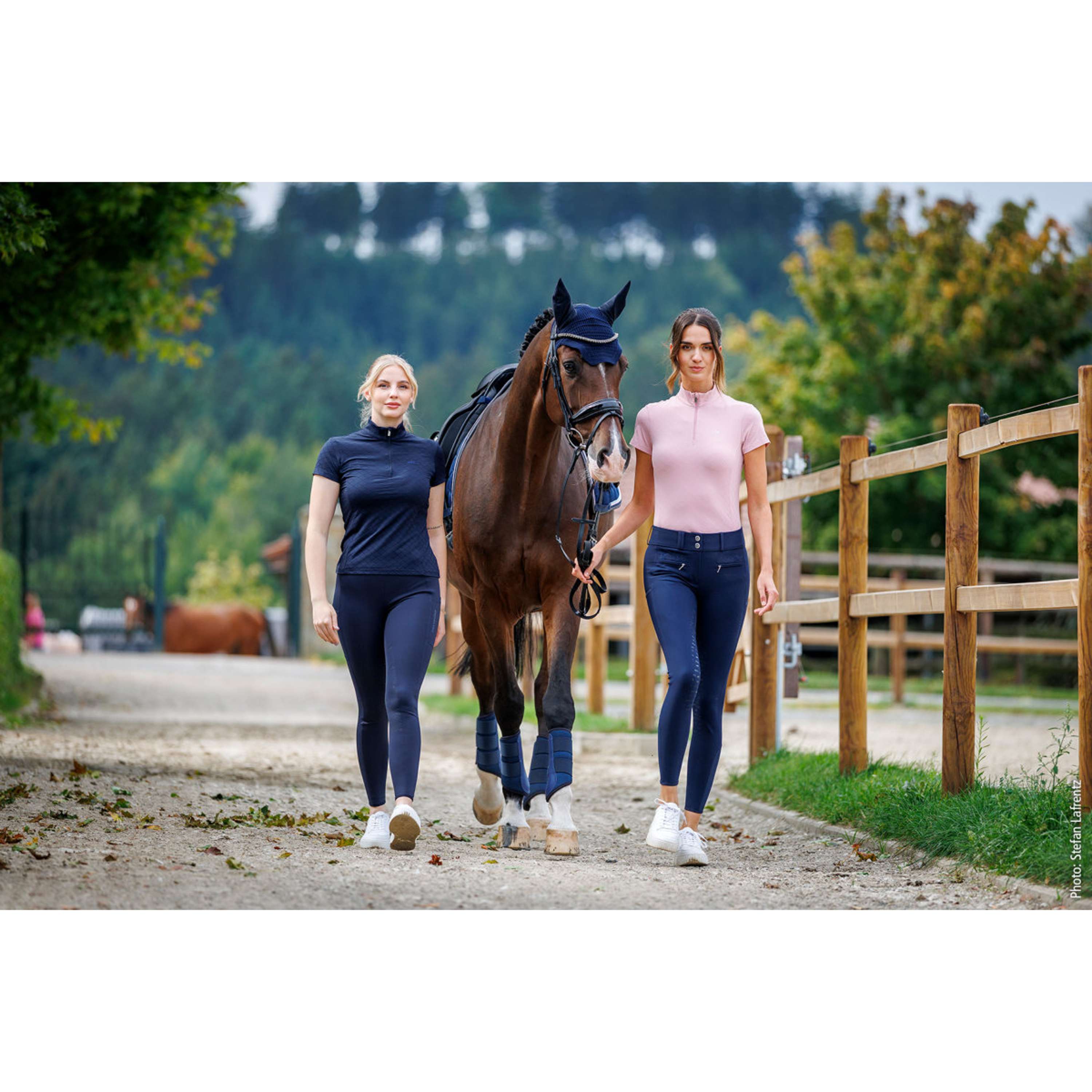Schockemöhle T-Shirt SPAsha Style Marin foncé