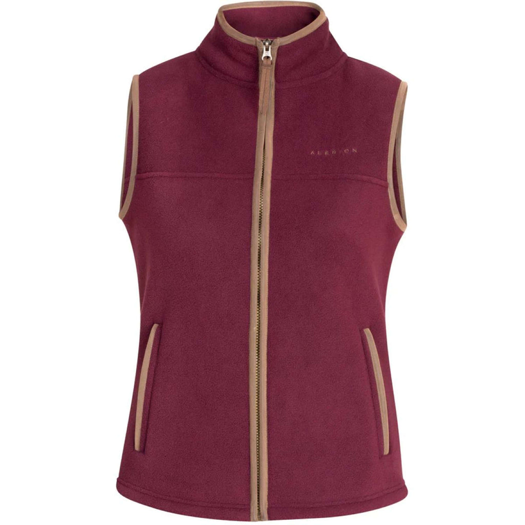 Aubrion by Shires Bodychauffant Original Fleece Hommes Maroon Red