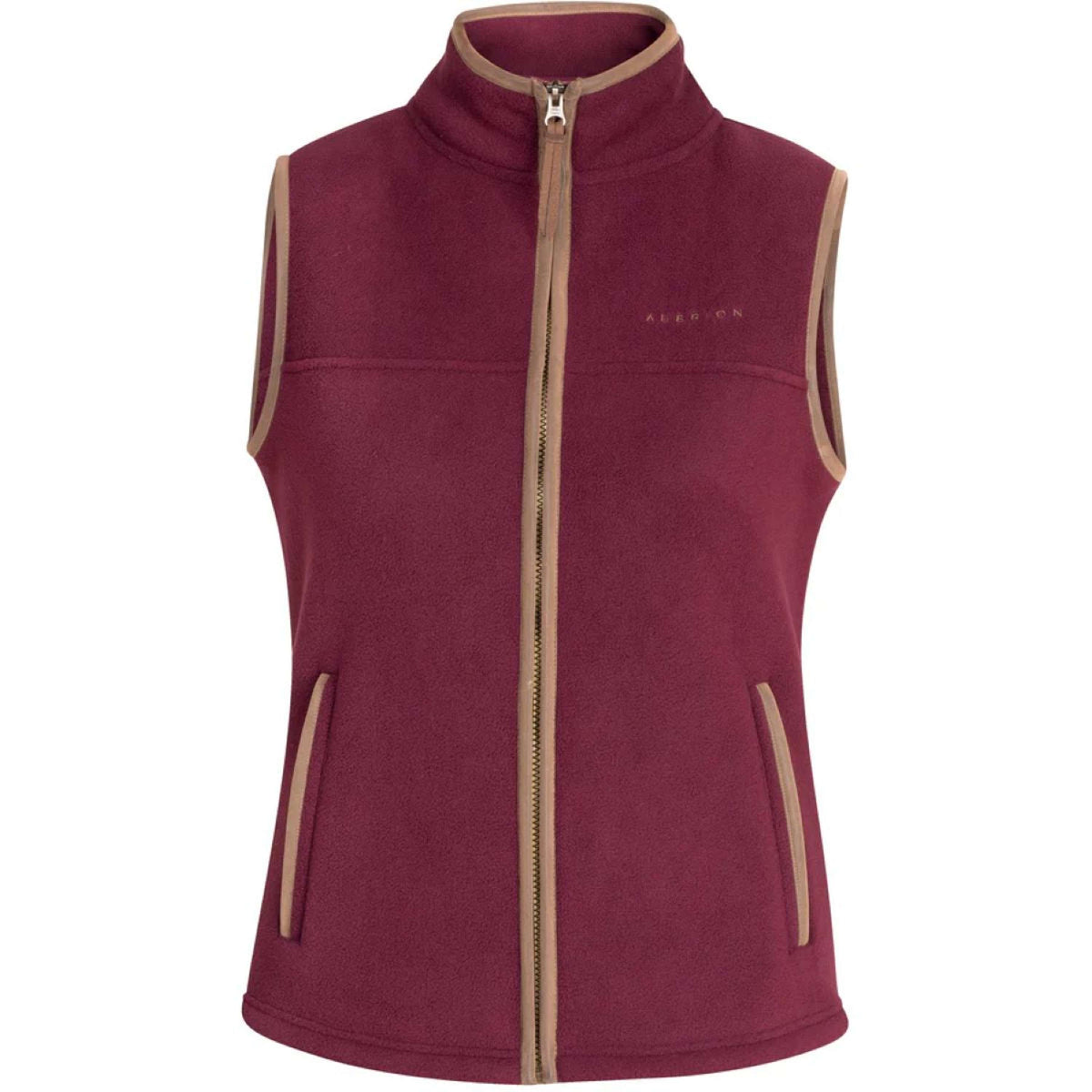 Aubrion by Shires Bodychauffant Original Fleece Hommes Maroon Red