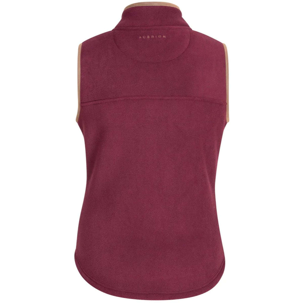 Aubrion by Shires Bodychauffant Original Fleece Hommes Maroon Red