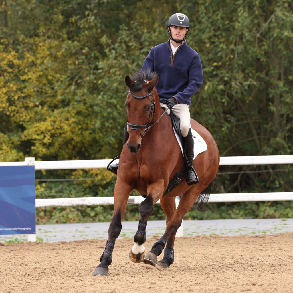 Aubrion by Shires Pull Original Fleece Hommes Marin
