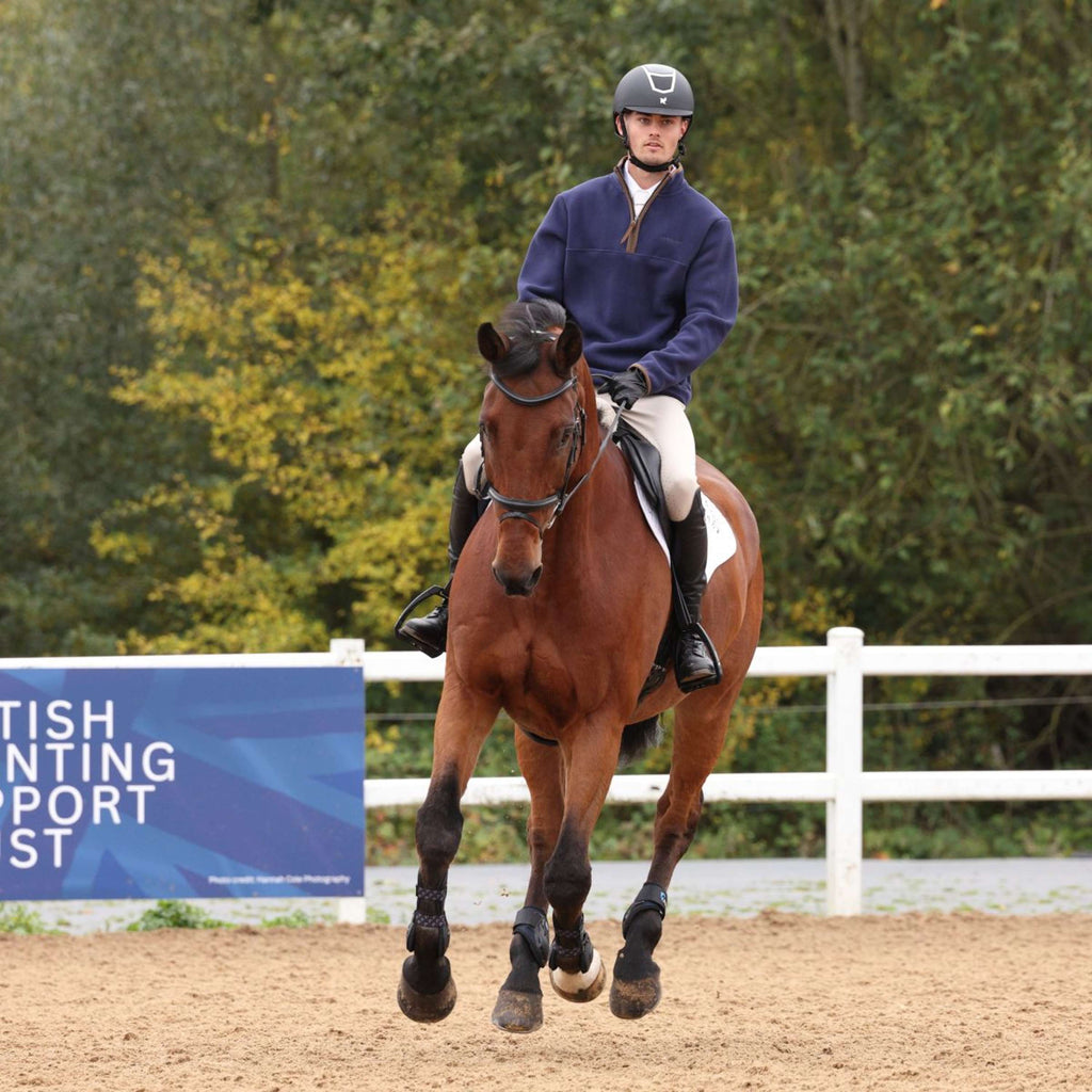 Aubrion by Shires Pull Original Fleece Hommes Marin
