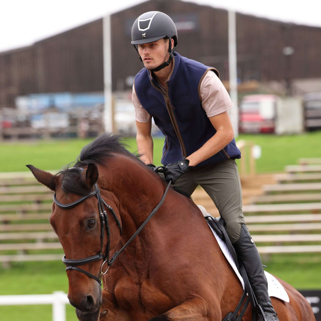 Aubrion by Shires Bodychauffant Original Fleece Hommes Marin