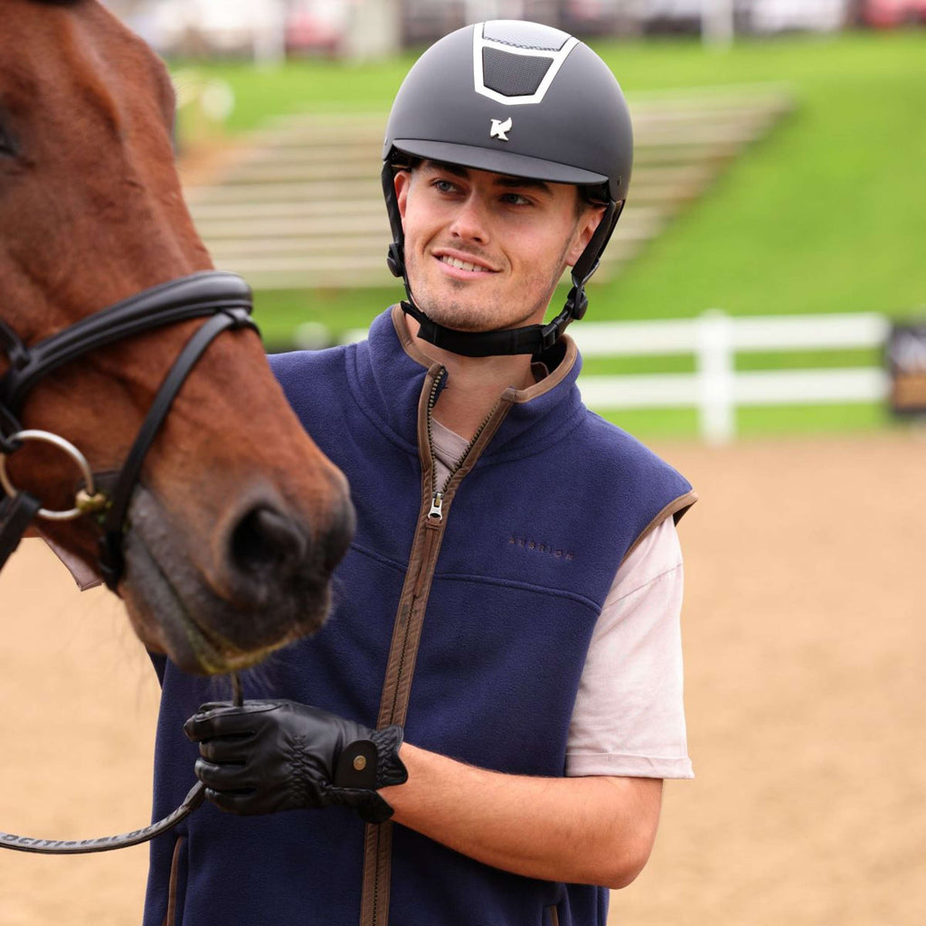Aubrion by Shires Bodychauffant Original Fleece Hommes Marin