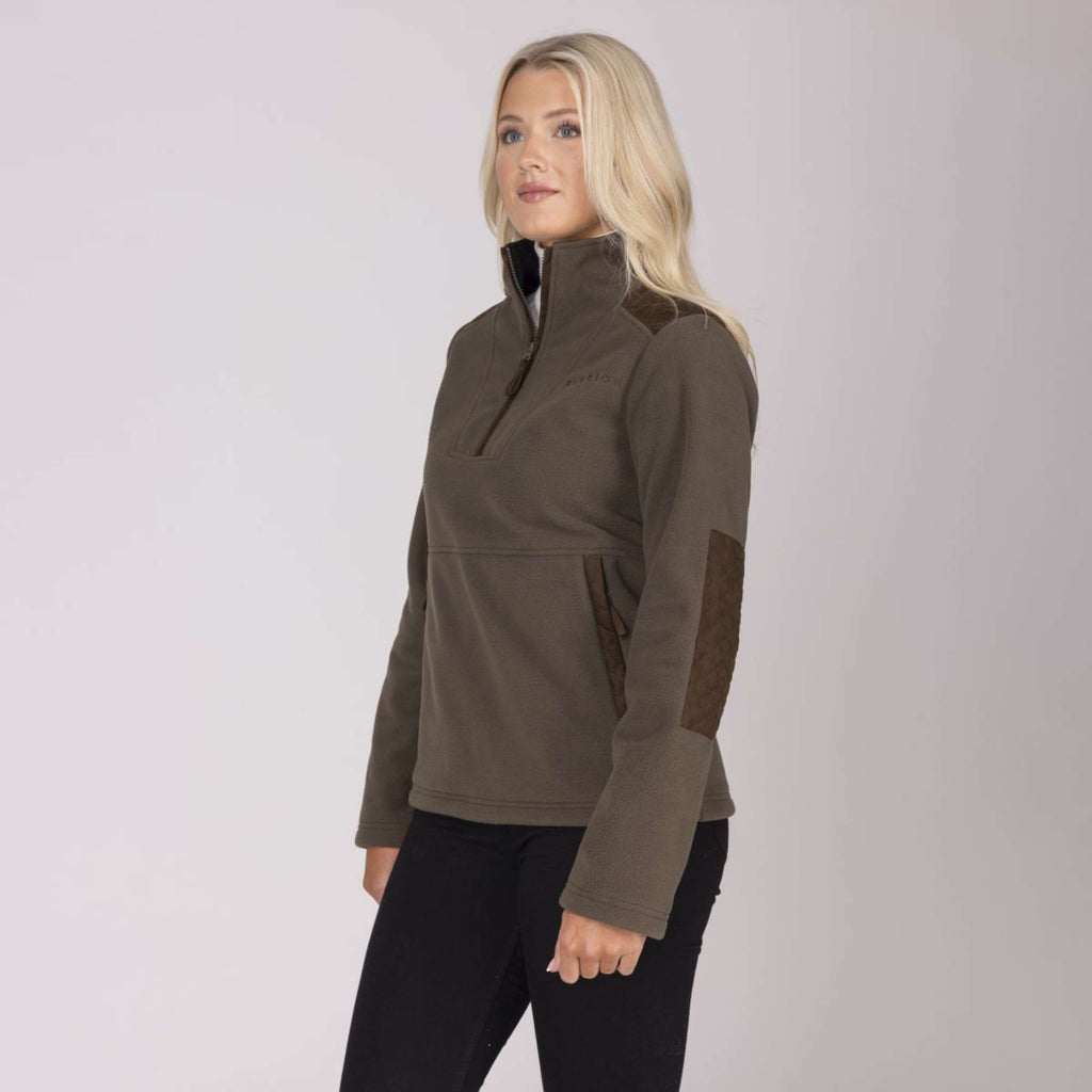 Aubrion by Shires Pull Heritage Fleece Olive foncé