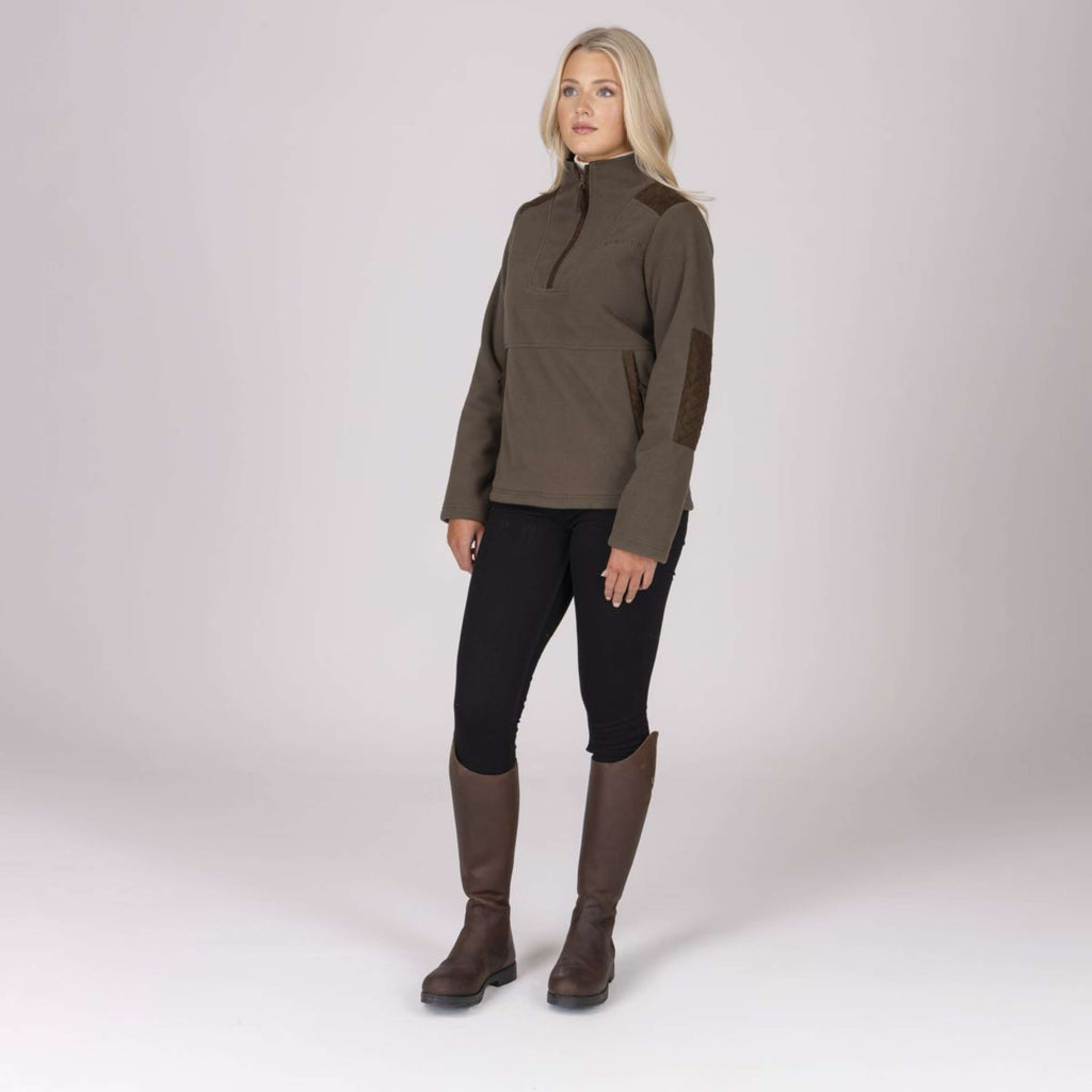 Aubrion by Shires Pull Heritage Fleece Olive foncé