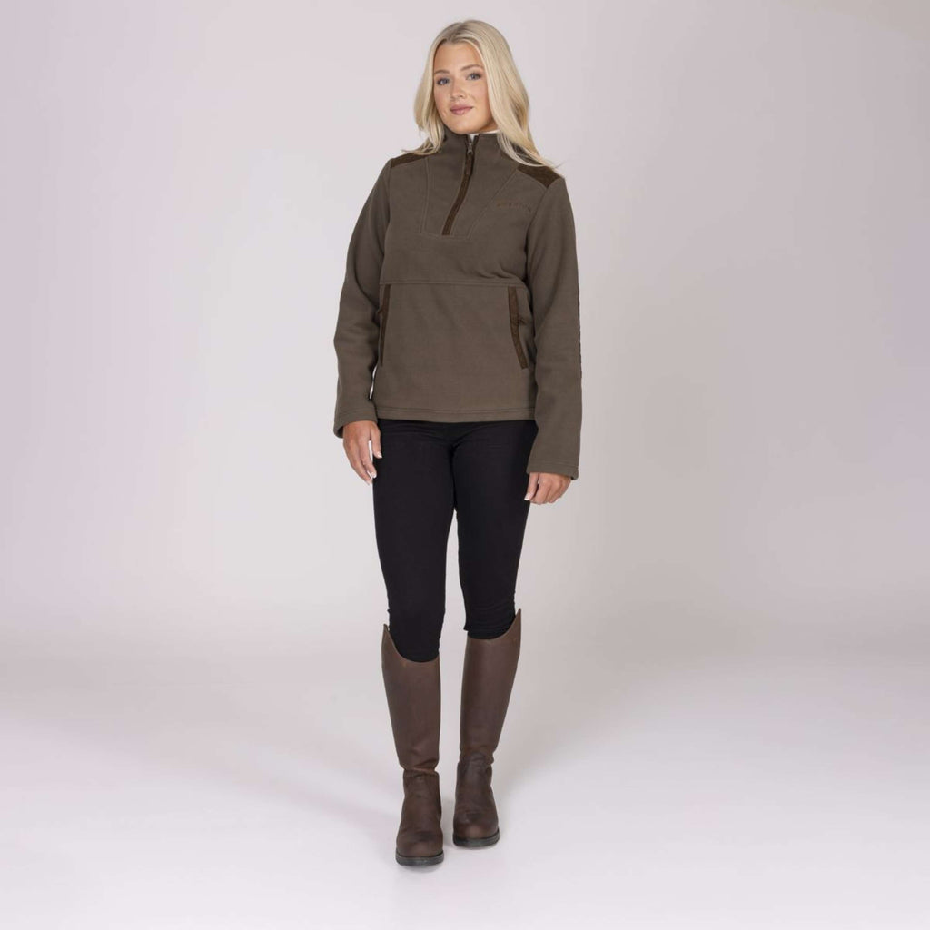 Aubrion by Shires Pull Heritage Fleece Olive foncé