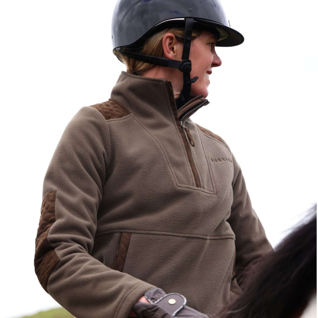 Aubrion by Shires Pull Heritage Fleece Olive foncé