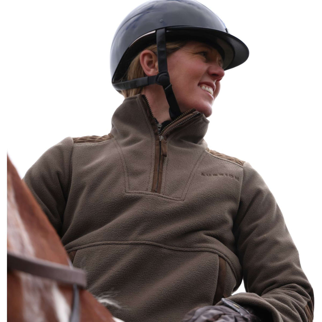 Aubrion by Shires Pull Heritage Fleece Olive foncé