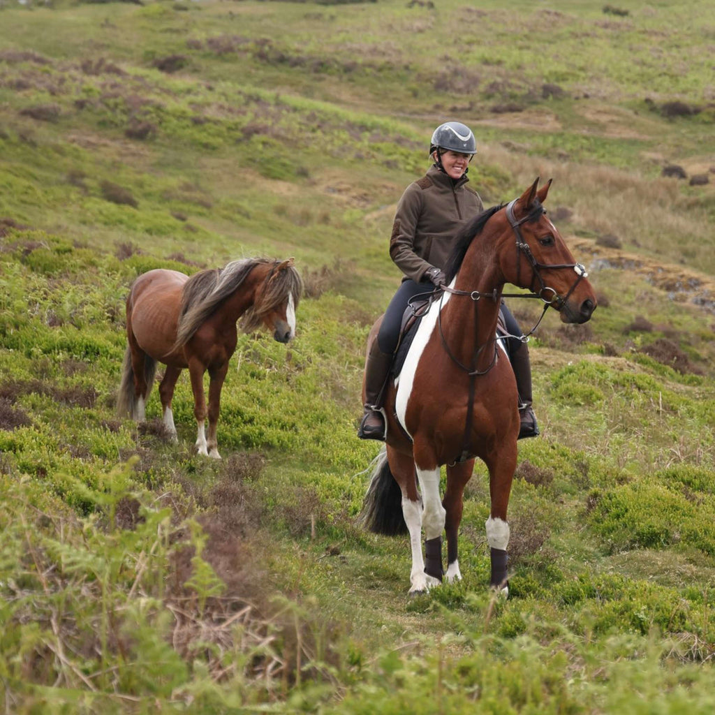 Aubrion by Shires Pull Heritage Fleece Olive foncé