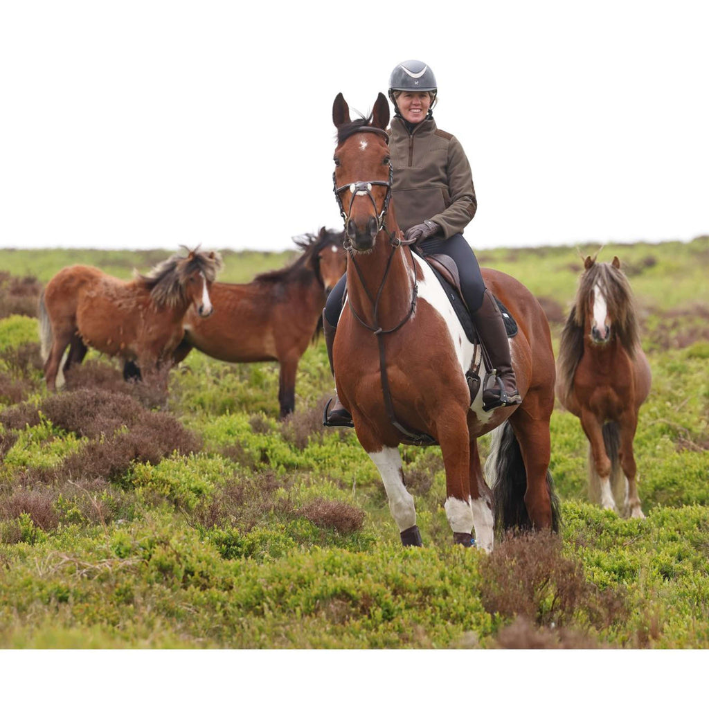 Aubrion by Shires Pull Heritage Fleece Olive foncé