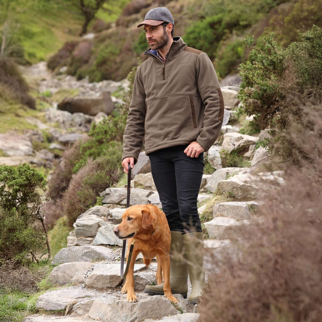 Aubrion by Shires Pull Heritage Fleece Olive foncé