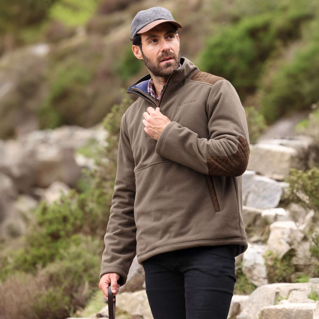 Aubrion by Shires Pull Heritage Fleece Olive foncé