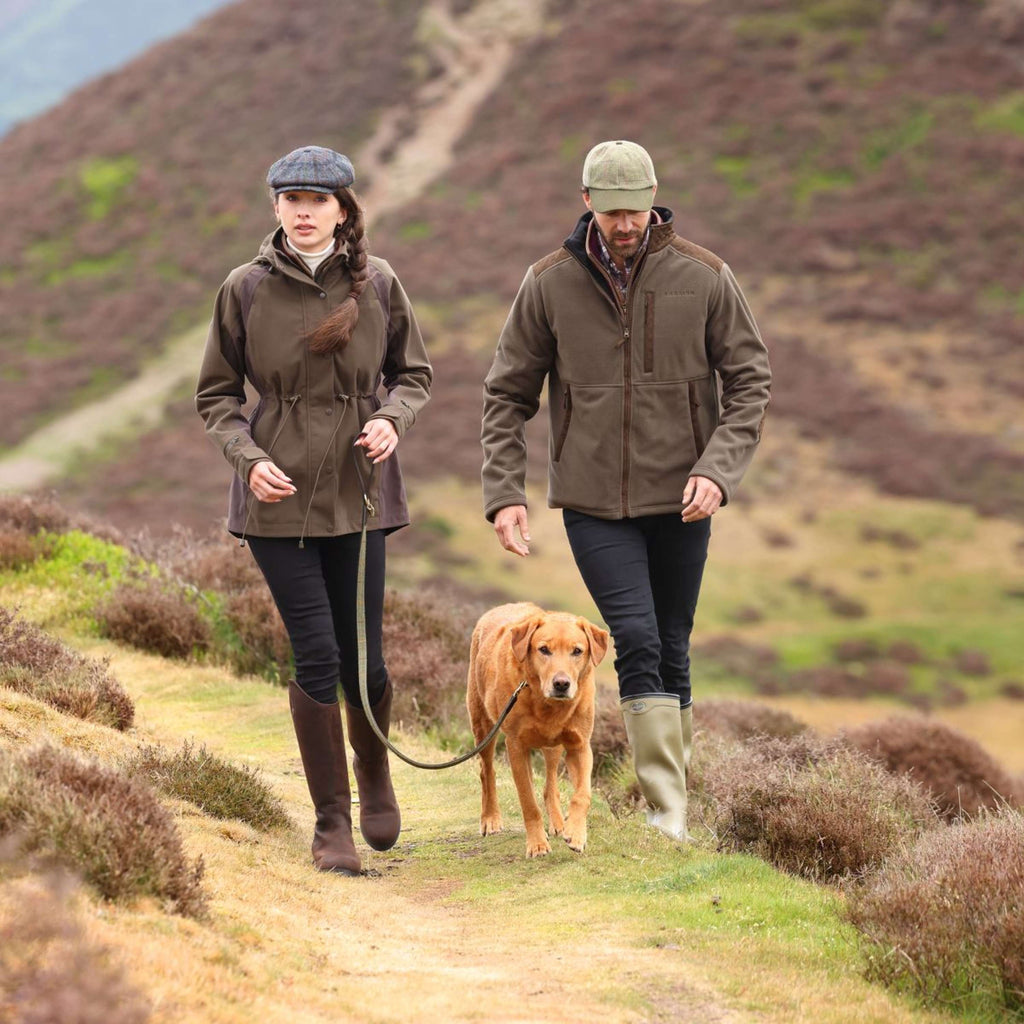 Aubrion by Shires Veste Heritage Fleece Olive foncé