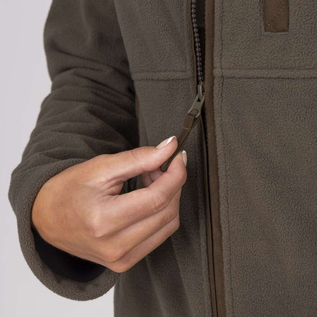 Aubrion by Shires Veste Heritage Fleece Olive foncé