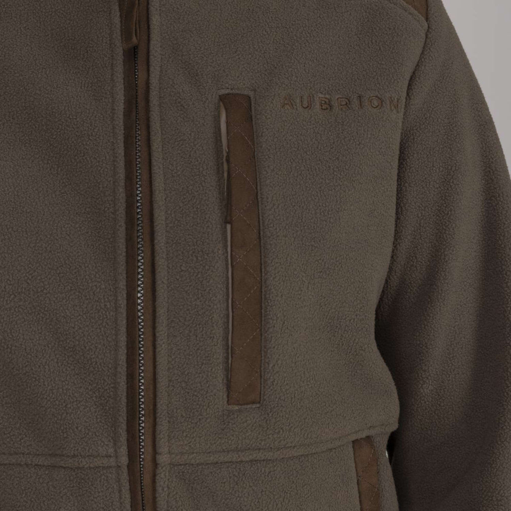 Aubrion by Shires Veste Heritage Fleece Olive foncé