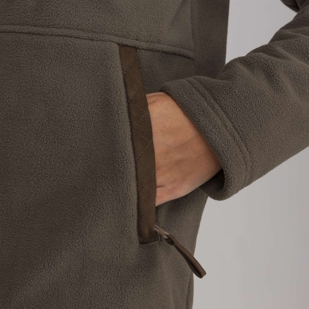 Aubrion by Shires Veste Heritage Fleece Olive foncé