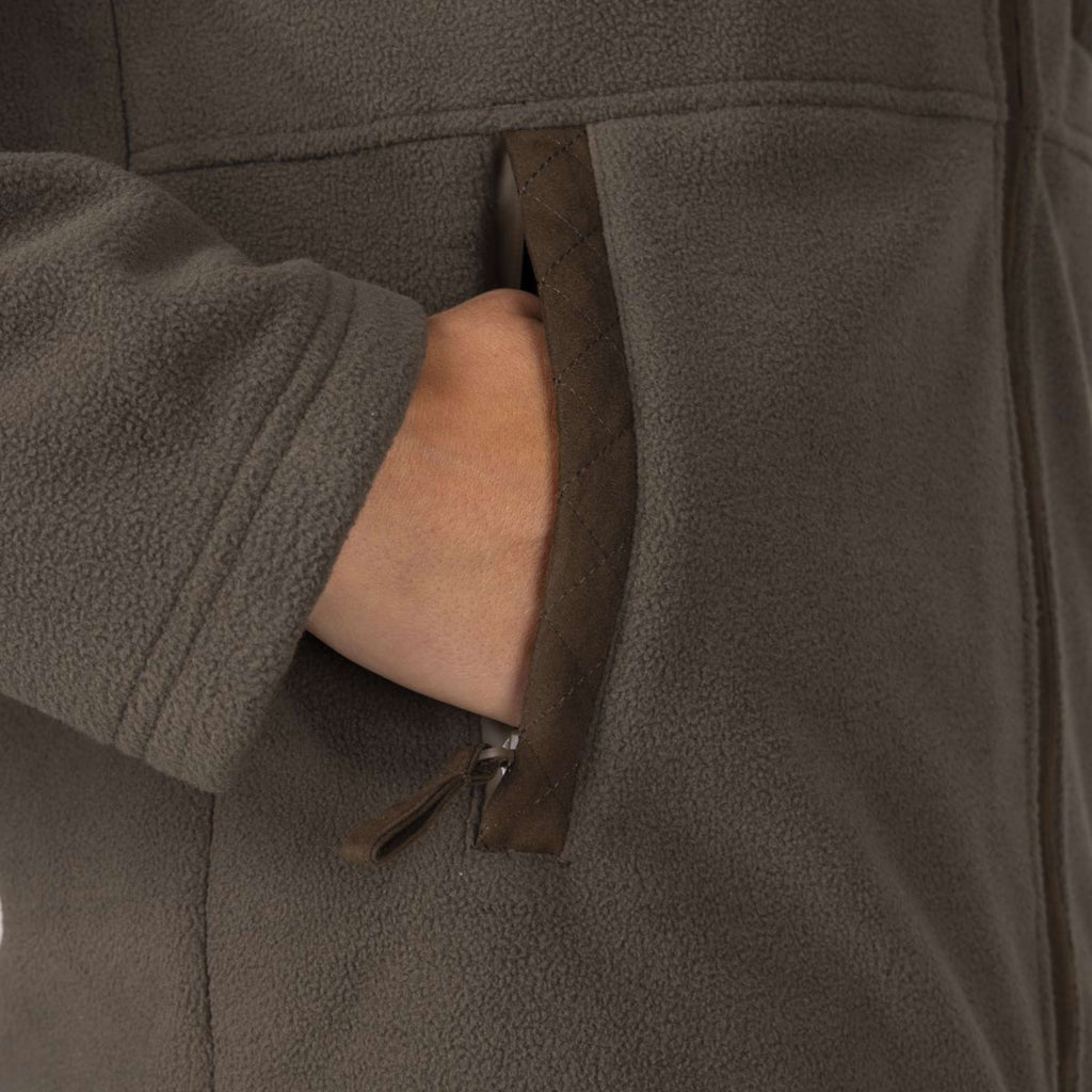 Aubrion by Shires Veste Heritage Fleece Olive foncé