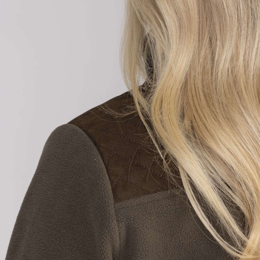 Aubrion by Shires Veste Heritage Fleece Olive foncé