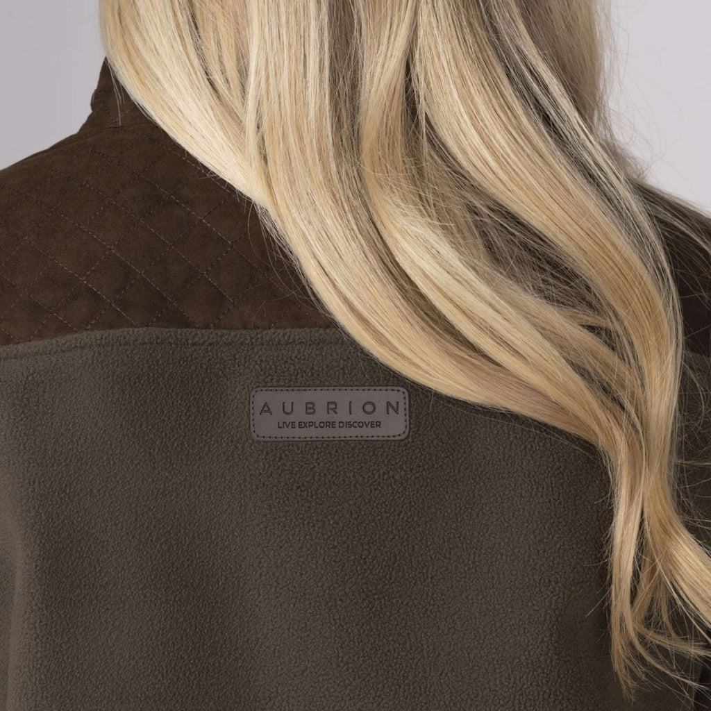 Aubrion by Shires Veste Heritage Fleece Olive foncé
