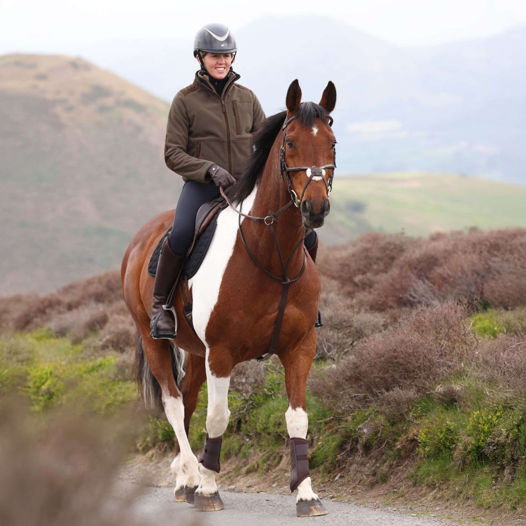 Aubrion by Shires Veste Heritage Fleece Olive foncé