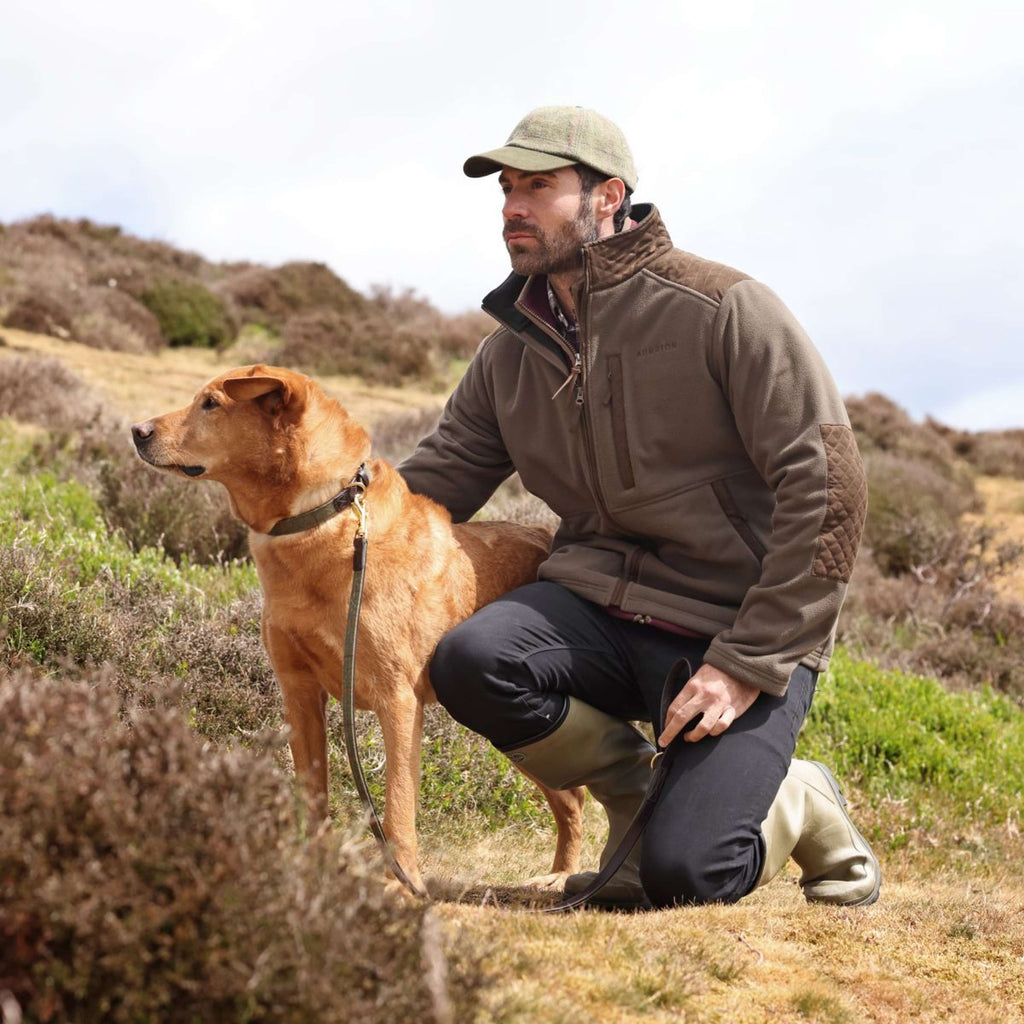Aubrion by Shires Veste Heritage Fleece Olive foncé