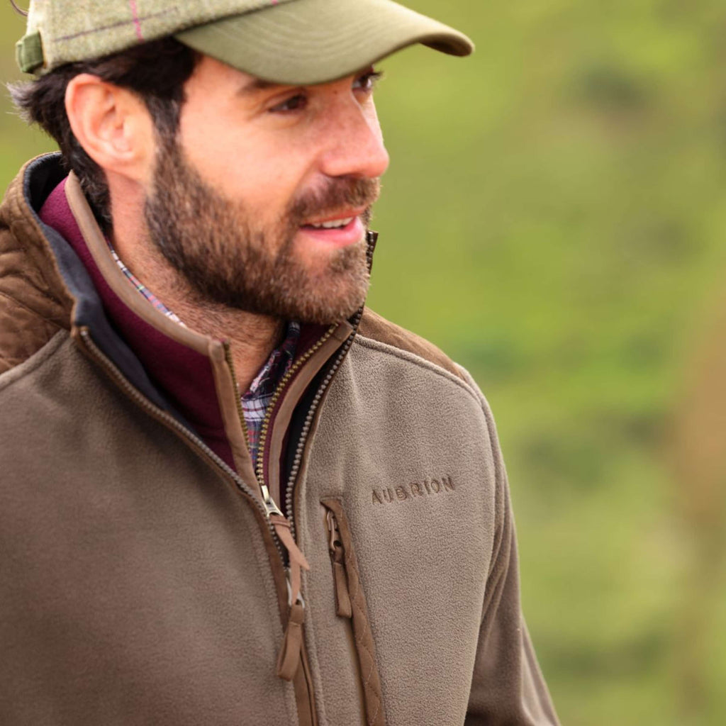 Aubrion by Shires Veste Heritage Fleece Olive foncé