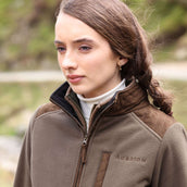 Aubrion by Shires Veste Heritage Fleece Olive foncé