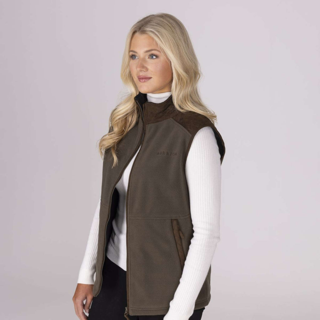 Aubrion by Shires Bodychauffant Heritage Fleece Olive foncé