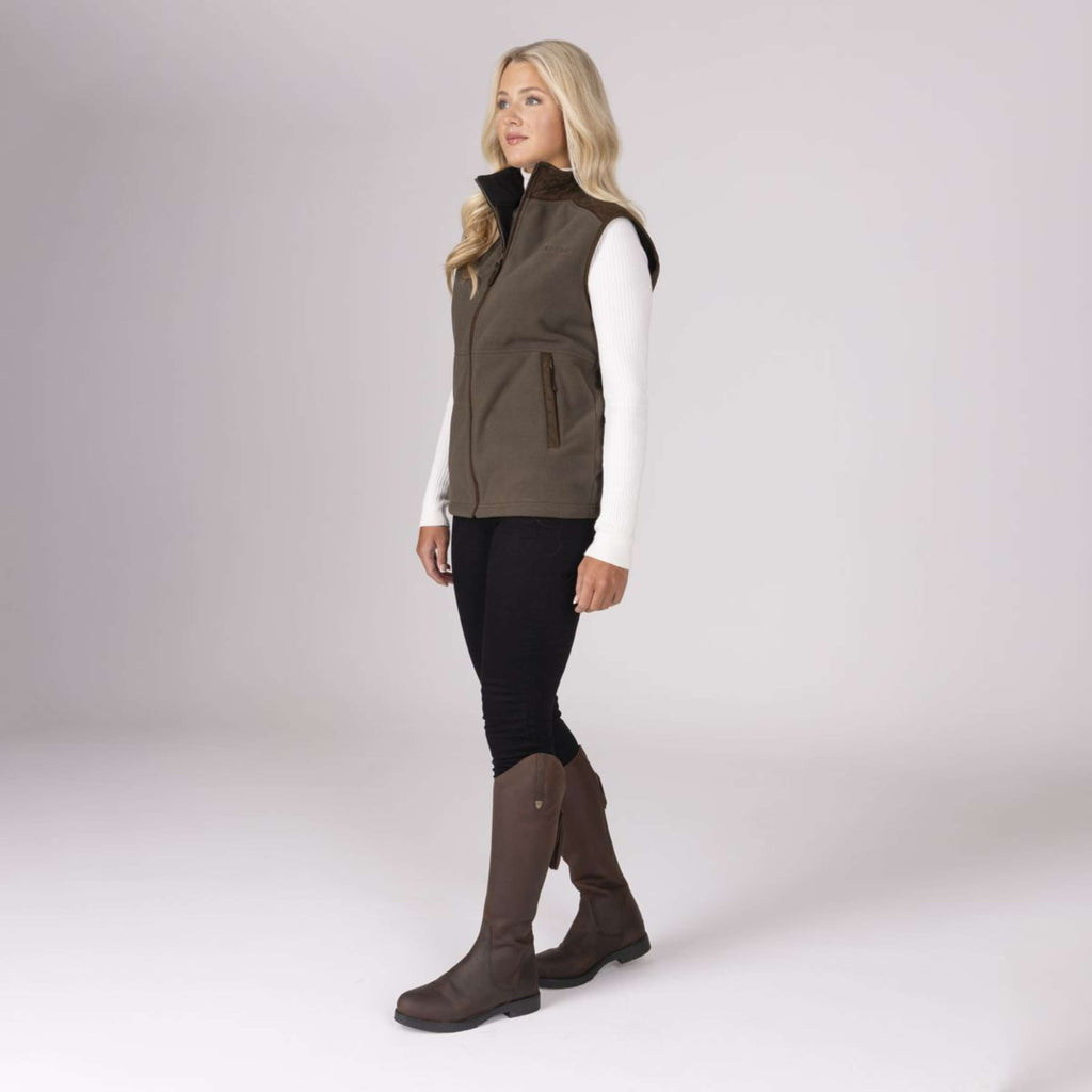Aubrion by Shires Bodychauffant Heritage Fleece Olive foncé