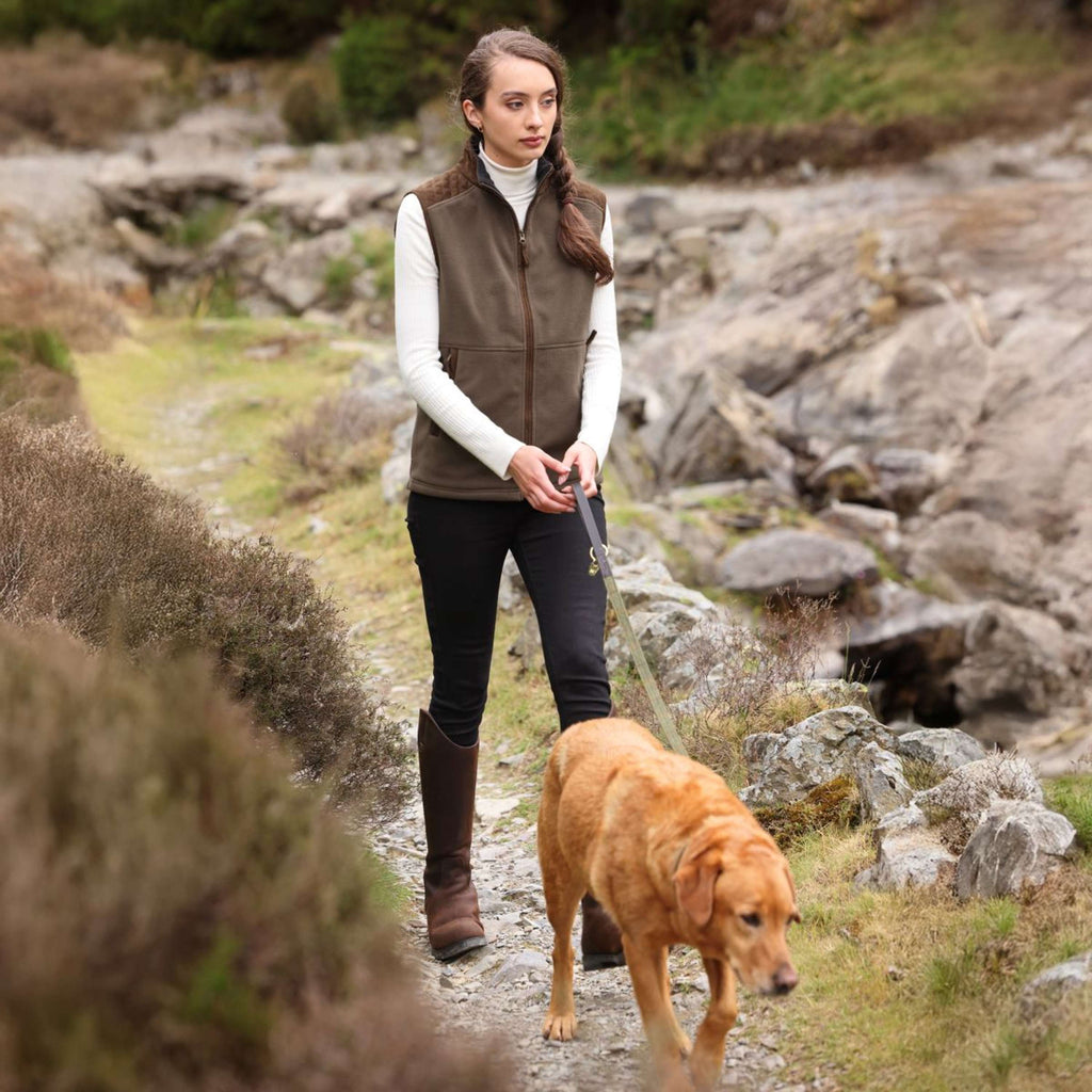 Aubrion by Shires Bodychauffant Heritage Fleece Olive foncé