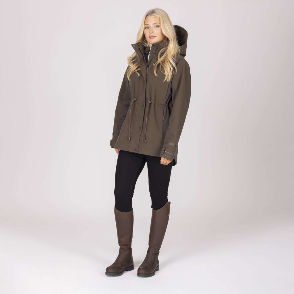 Aubrion by Shires Veste Heritage Olive foncé