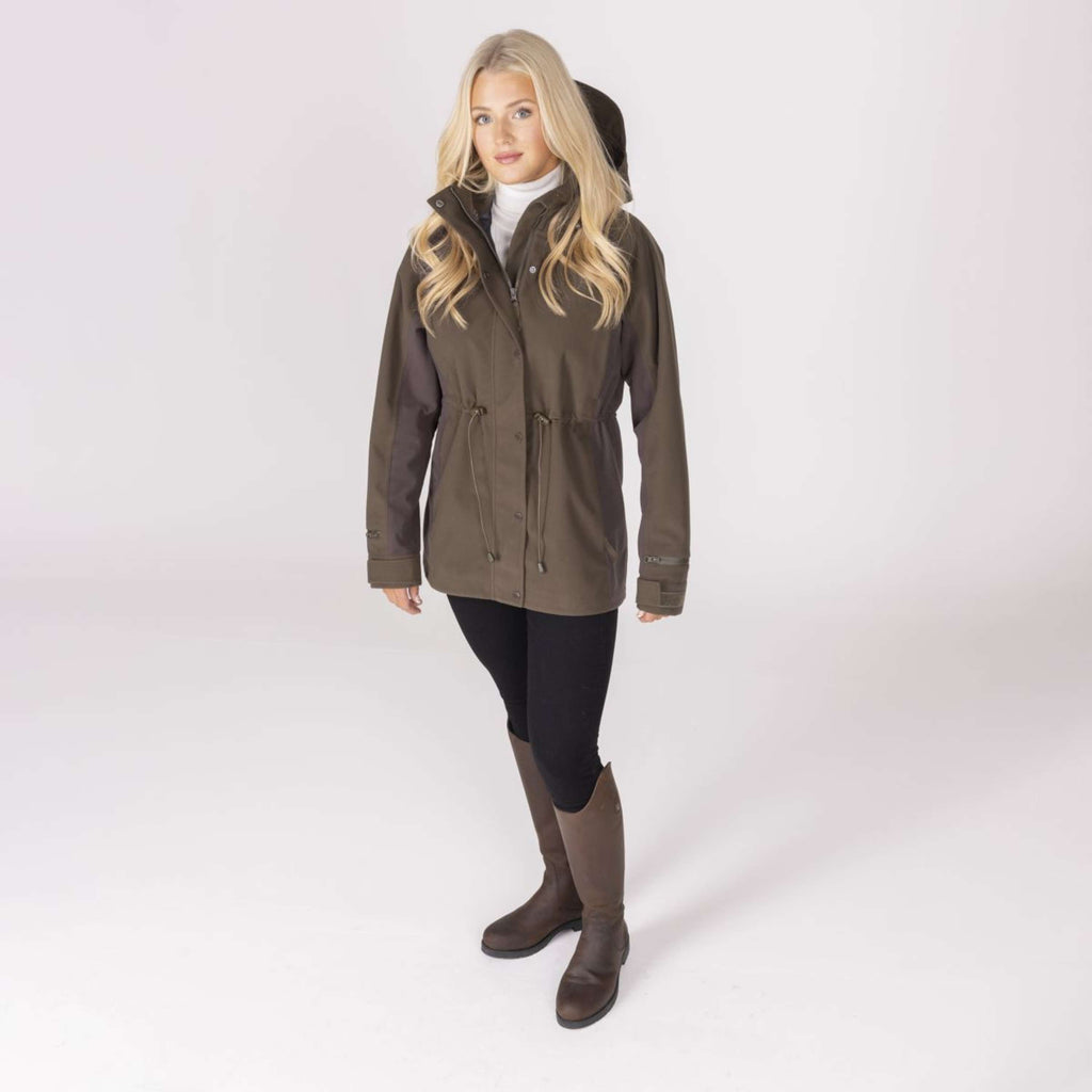 Aubrion by Shires Veste Heritage Olive foncé