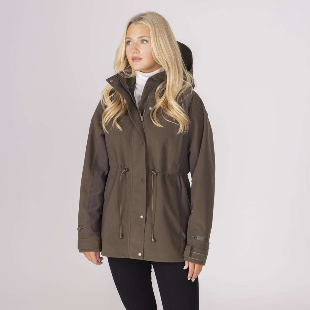 Aubrion by Shires Veste Heritage Olive foncé
