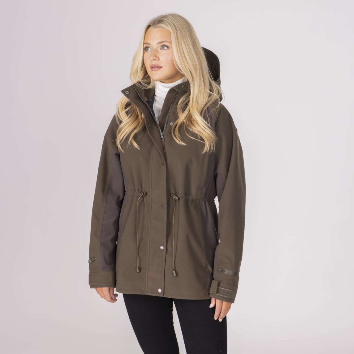 Aubrion by Shires Veste Heritage Olive foncé