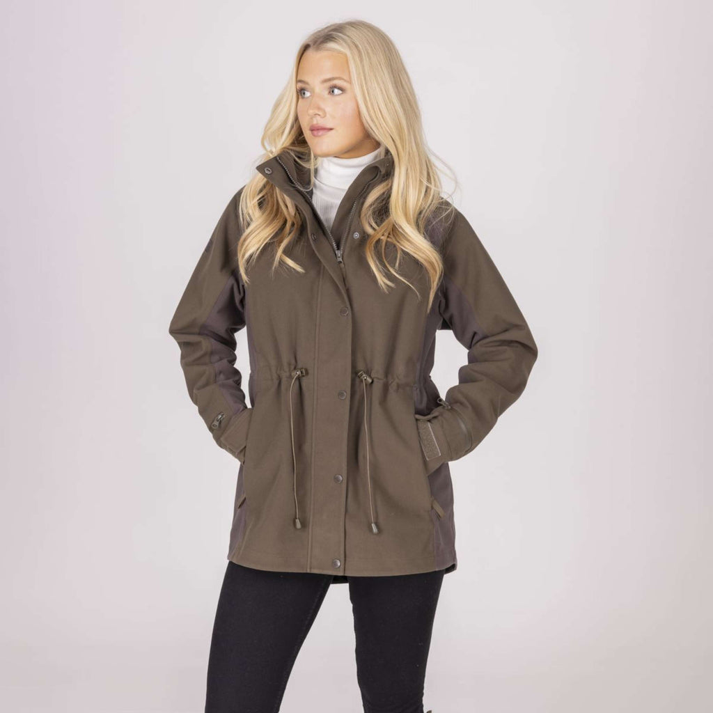 Aubrion by Shires Veste Heritage Olive foncé