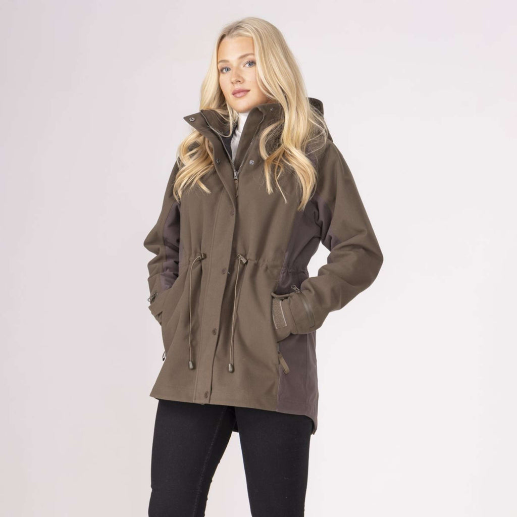 Aubrion by Shires Veste Heritage Olive foncé
