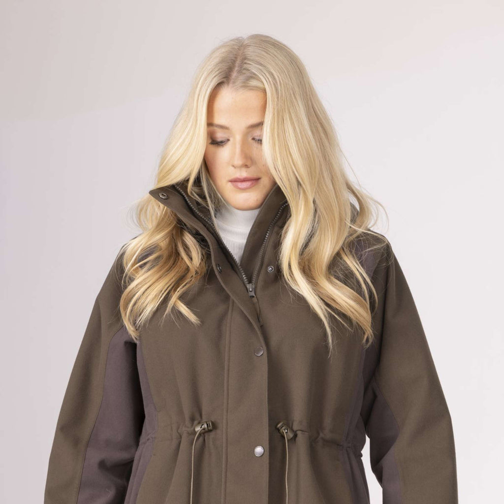 Aubrion by Shires Veste Heritage Olive foncé