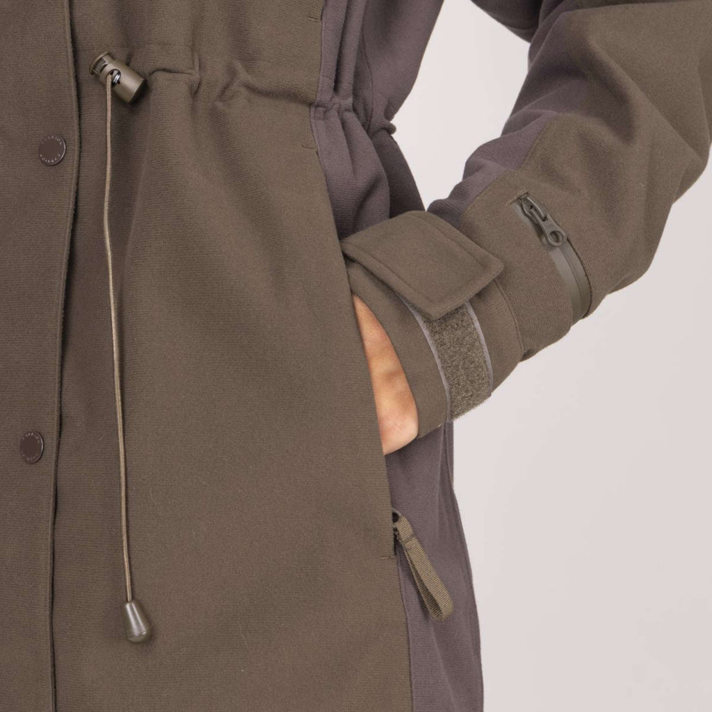 Aubrion by Shires Veste Heritage Olive foncé