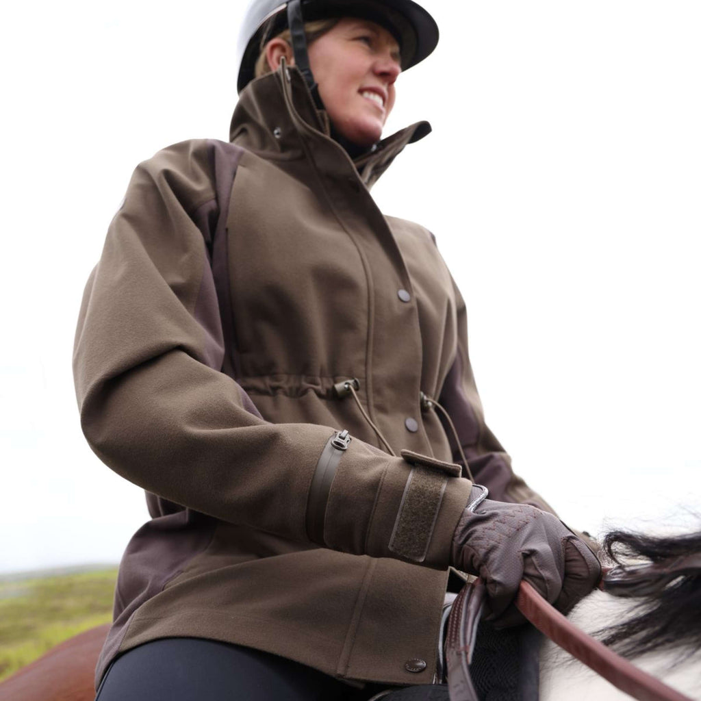 Aubrion by Shires Veste Heritage Olive foncé