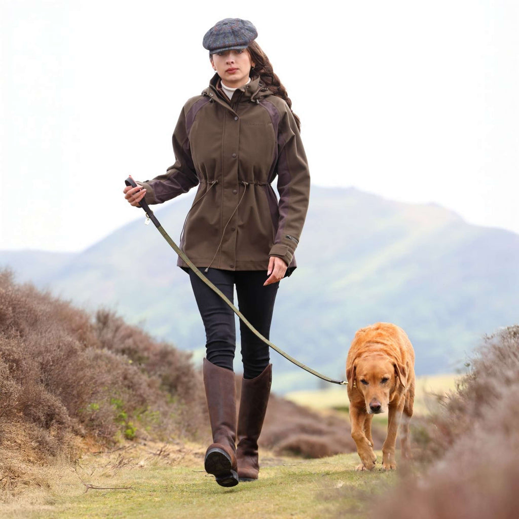 Aubrion by Shires Veste Heritage Olive foncé