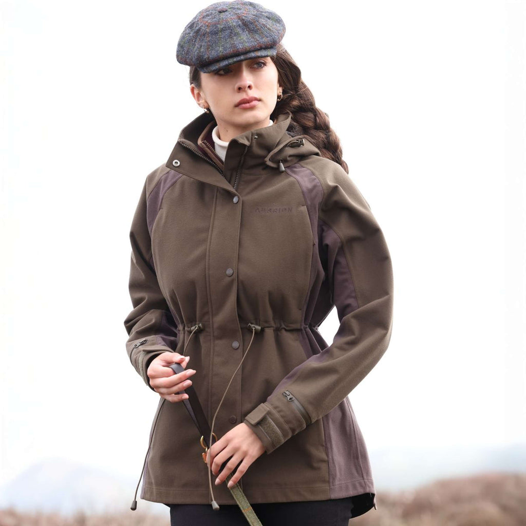 Aubrion by Shires Veste Heritage Olive foncé
