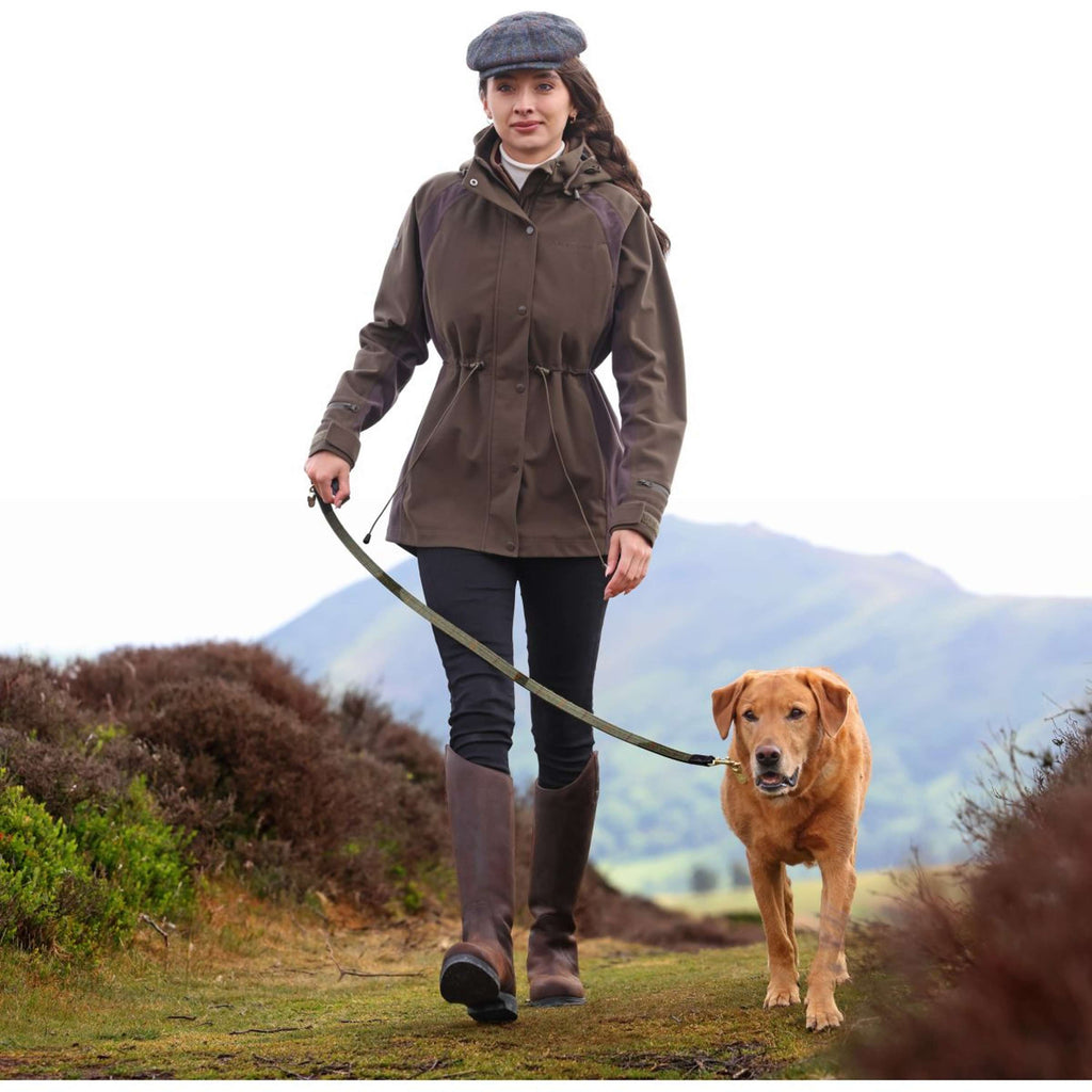 Aubrion by Shires Veste Heritage Olive foncé