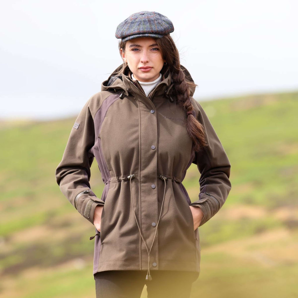 Aubrion by Shires Veste Heritage Olive foncé